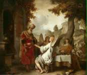 Eeckhout Gerbrandt Jansz van den Abraham and the Three Angels  - Hermitage